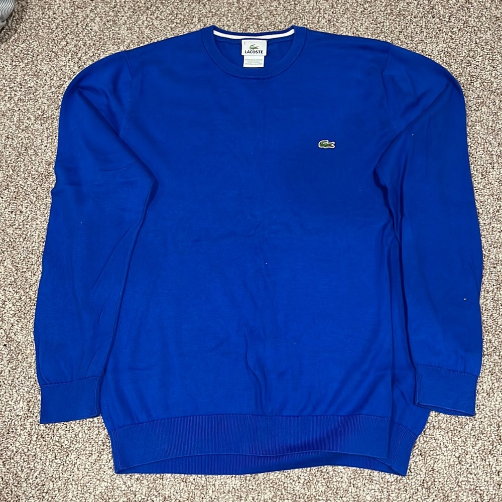 Lacoste sweater mens